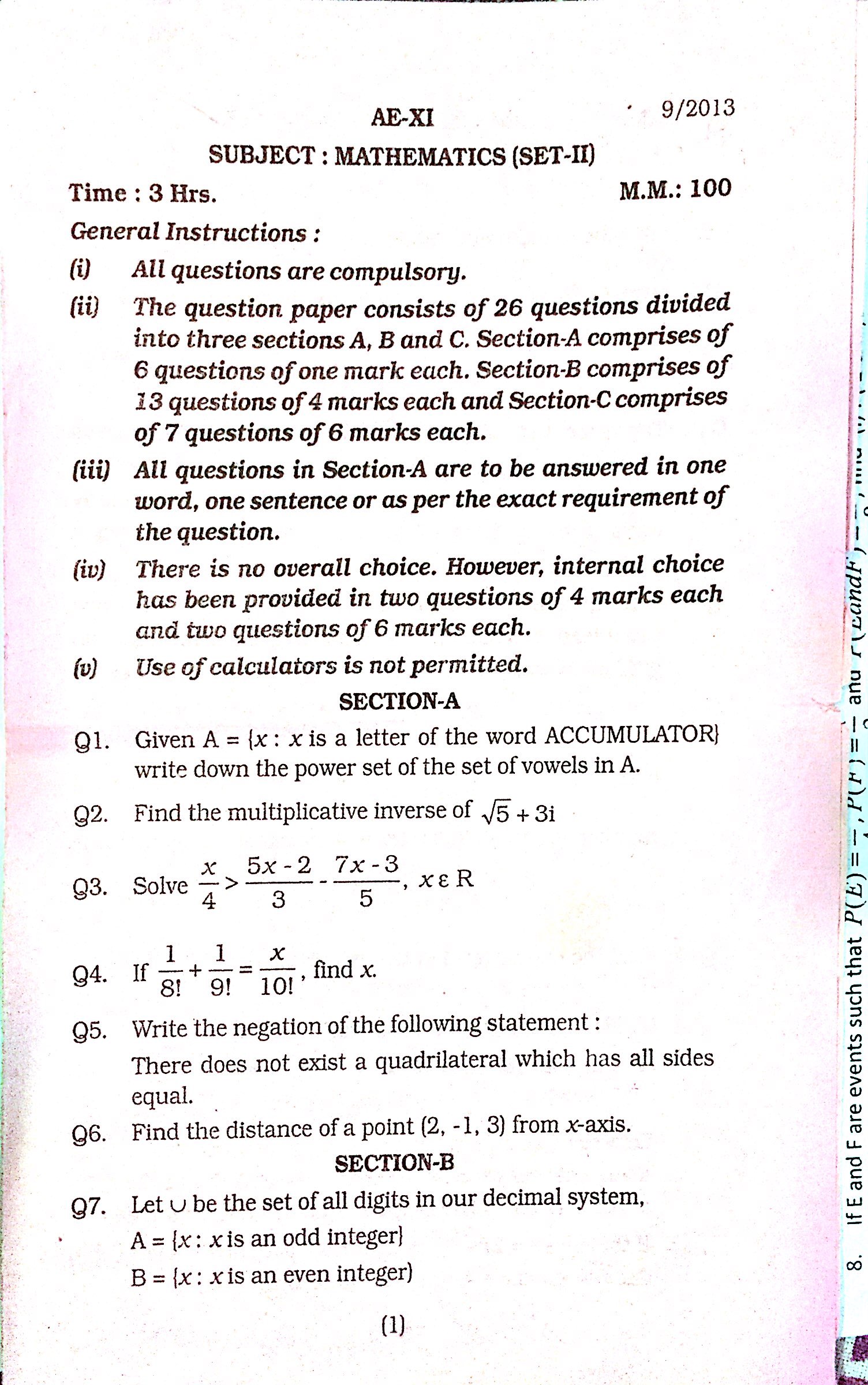 Class 11 maths sample paper-Q_Paper_2013 (1).jpg