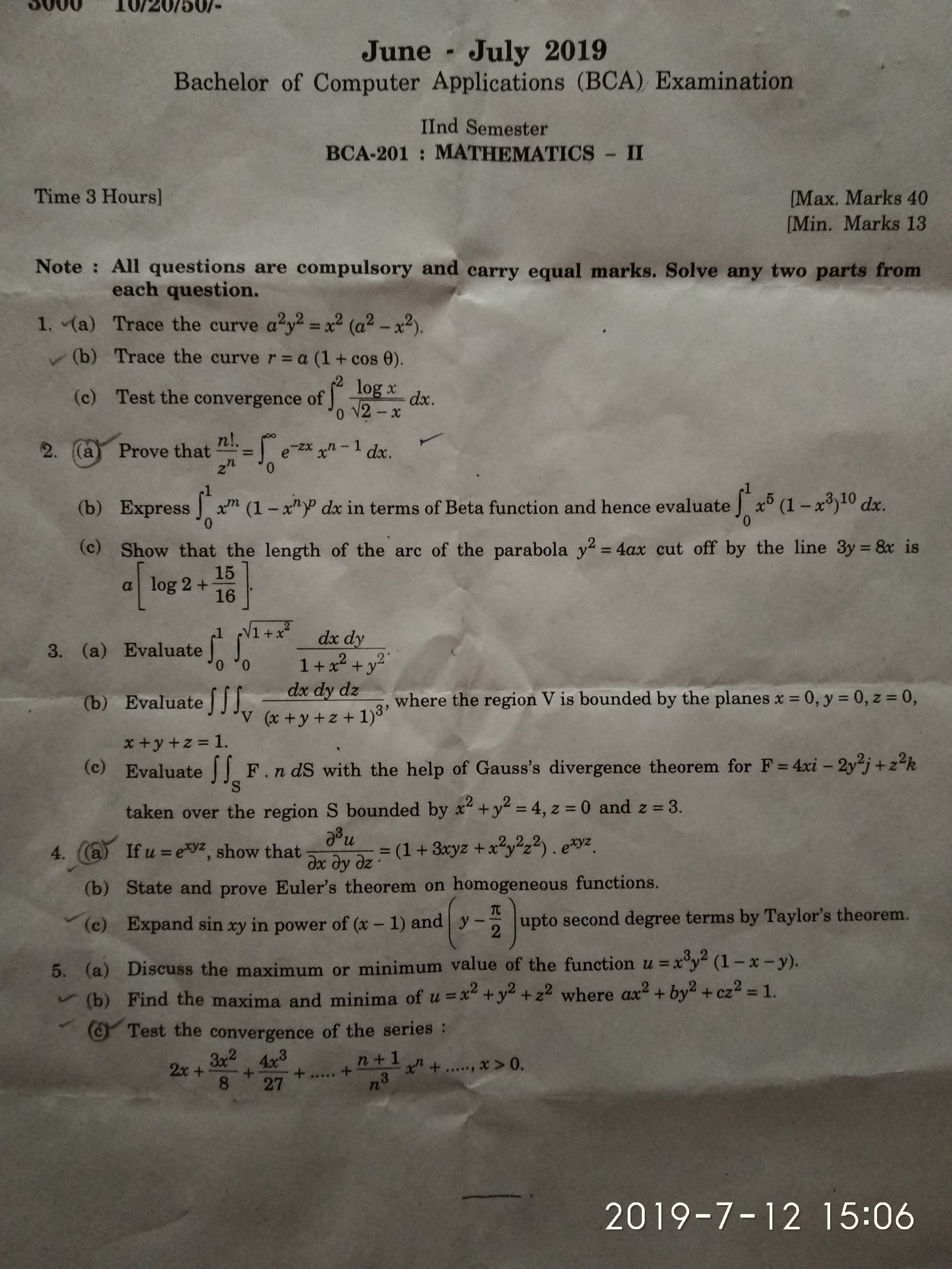 Mathematics Question Paper of BCA 2nd semester-IMG_20190712_150608.jpg