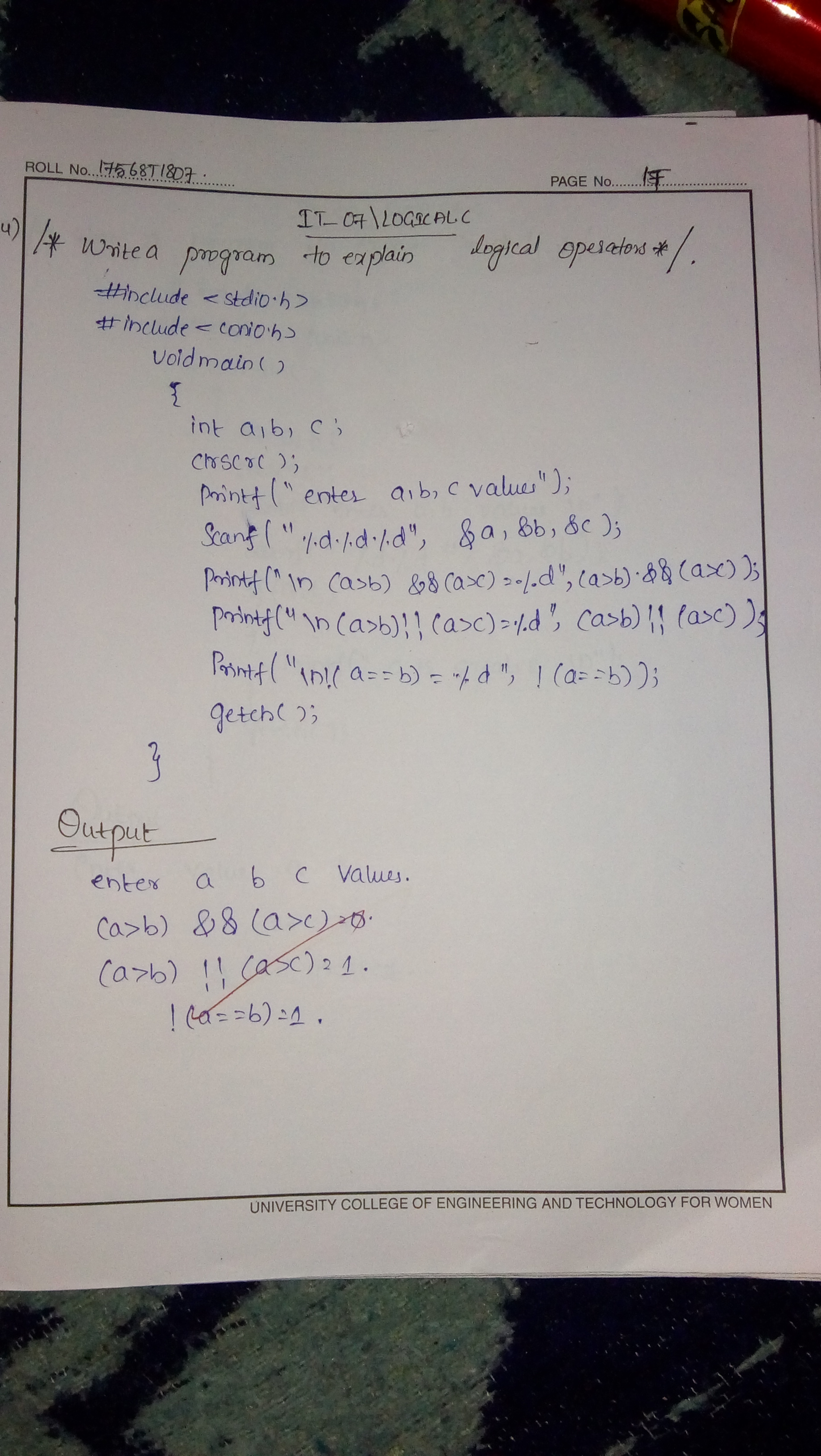 Program to explain logical operators.-15697741558261466264903.jpg
