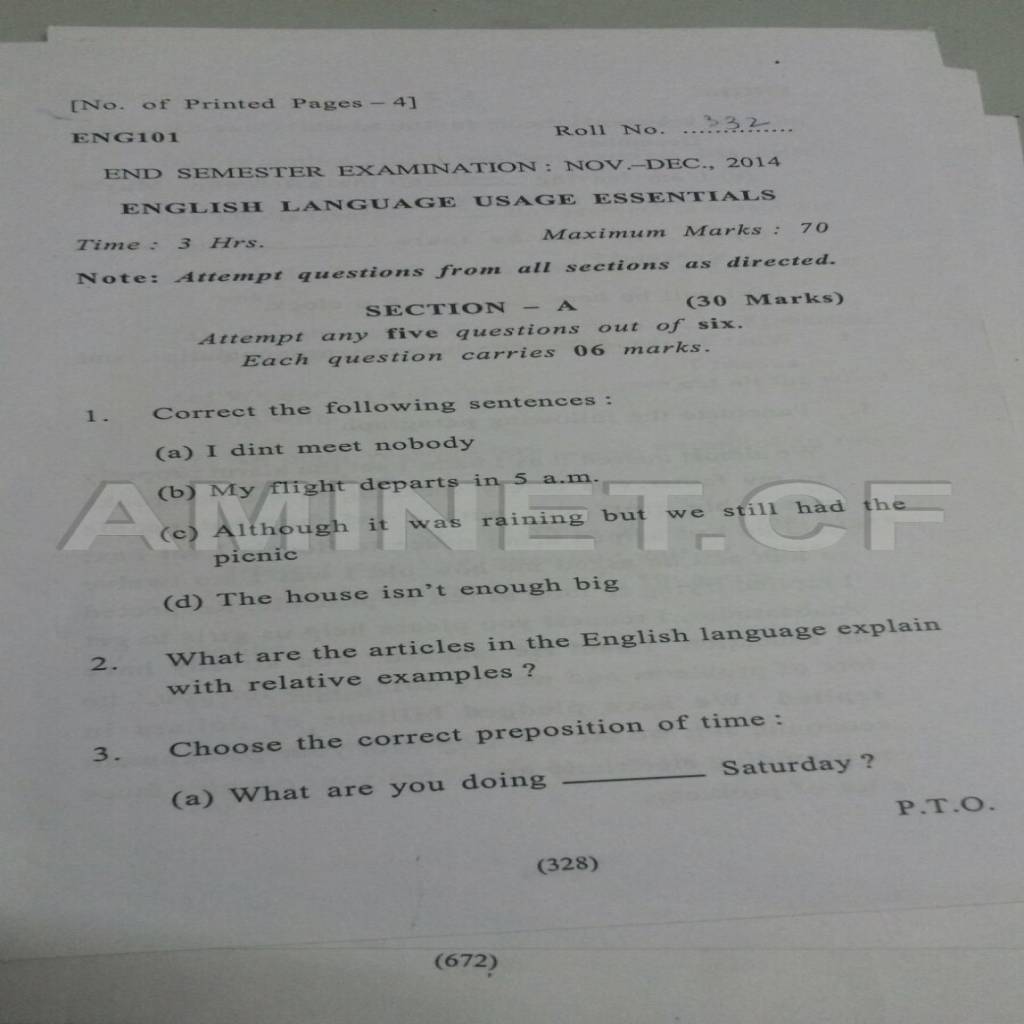 Amity english question paper for sem 1 aset-english1.jpg
