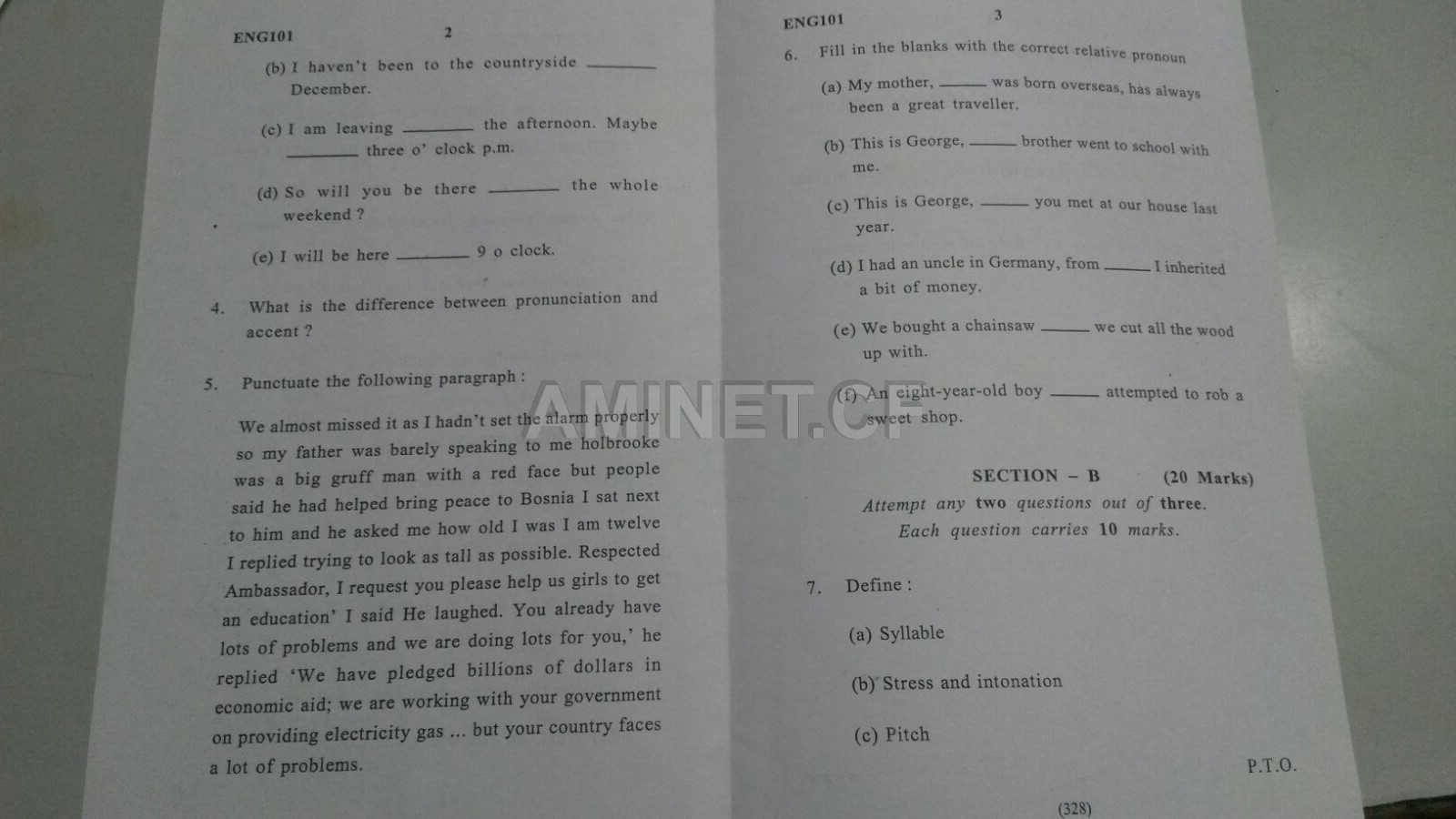 Amity english question paper for sem 1 aset-english2.jpg