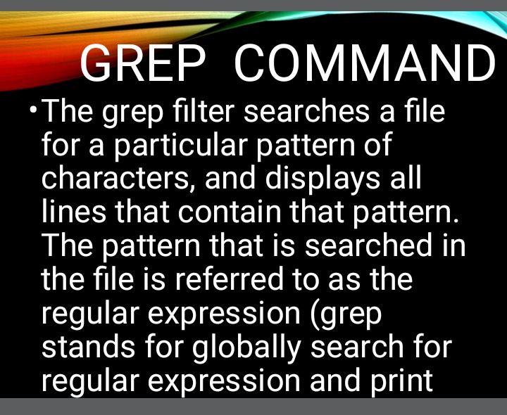 Meaning of Grep command in UNIX-IMG_20191013_165857.jpg