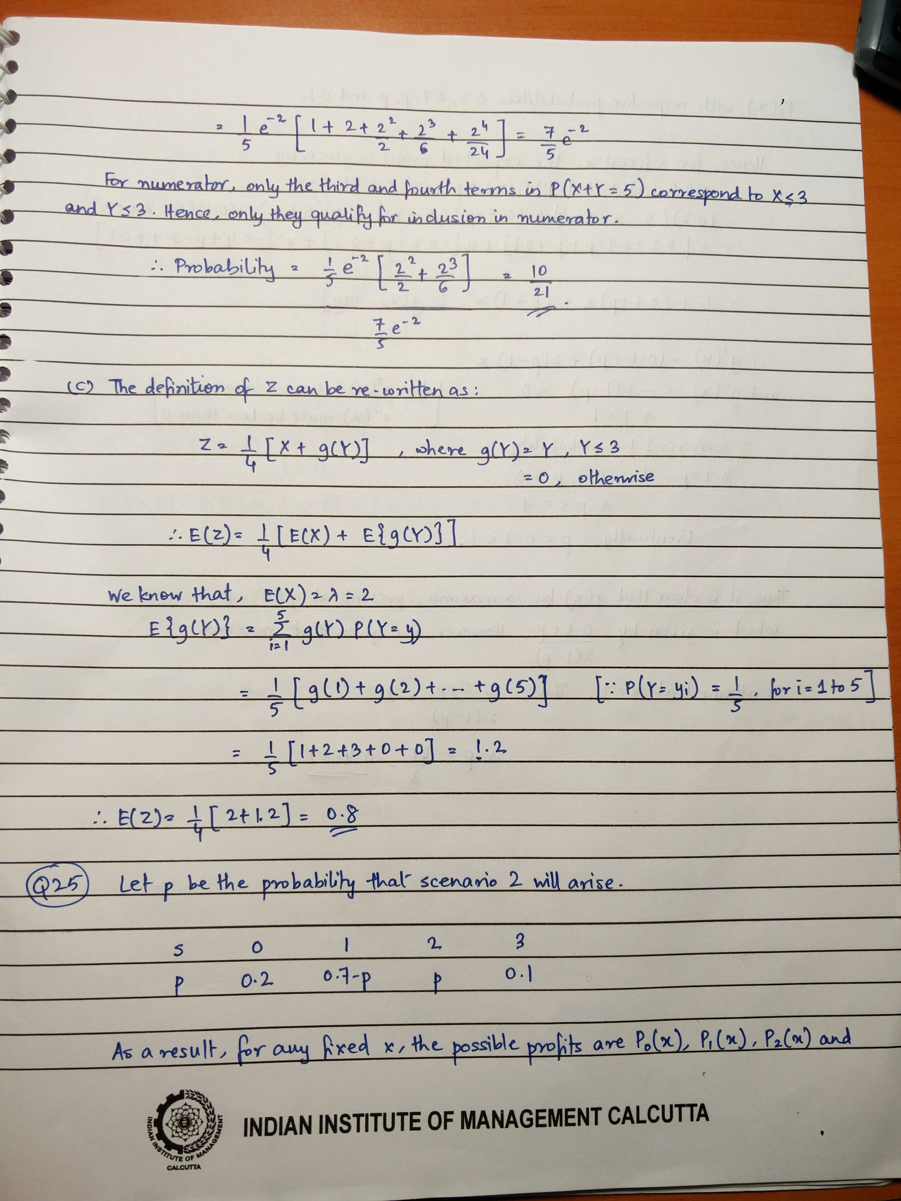 Statistics problem solution using exponential func-IMG_20160714_015214.jpg